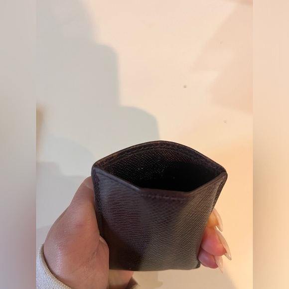 Louis Vuitton brown card holder - Picture 2 of 4